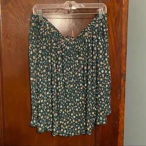 LOFT Pleated Floral Skirt - NEW with Tags!